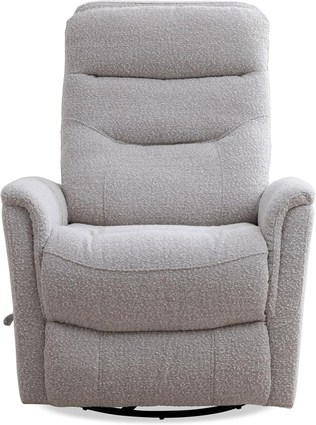 Parker Living Gemini - Cotton Swivel Glider Recliner by Bloke in Warm Neutral, Recliner Chair with 96% Polyester, 4% Acrylic Upholstery, Nursery Glider Recliner