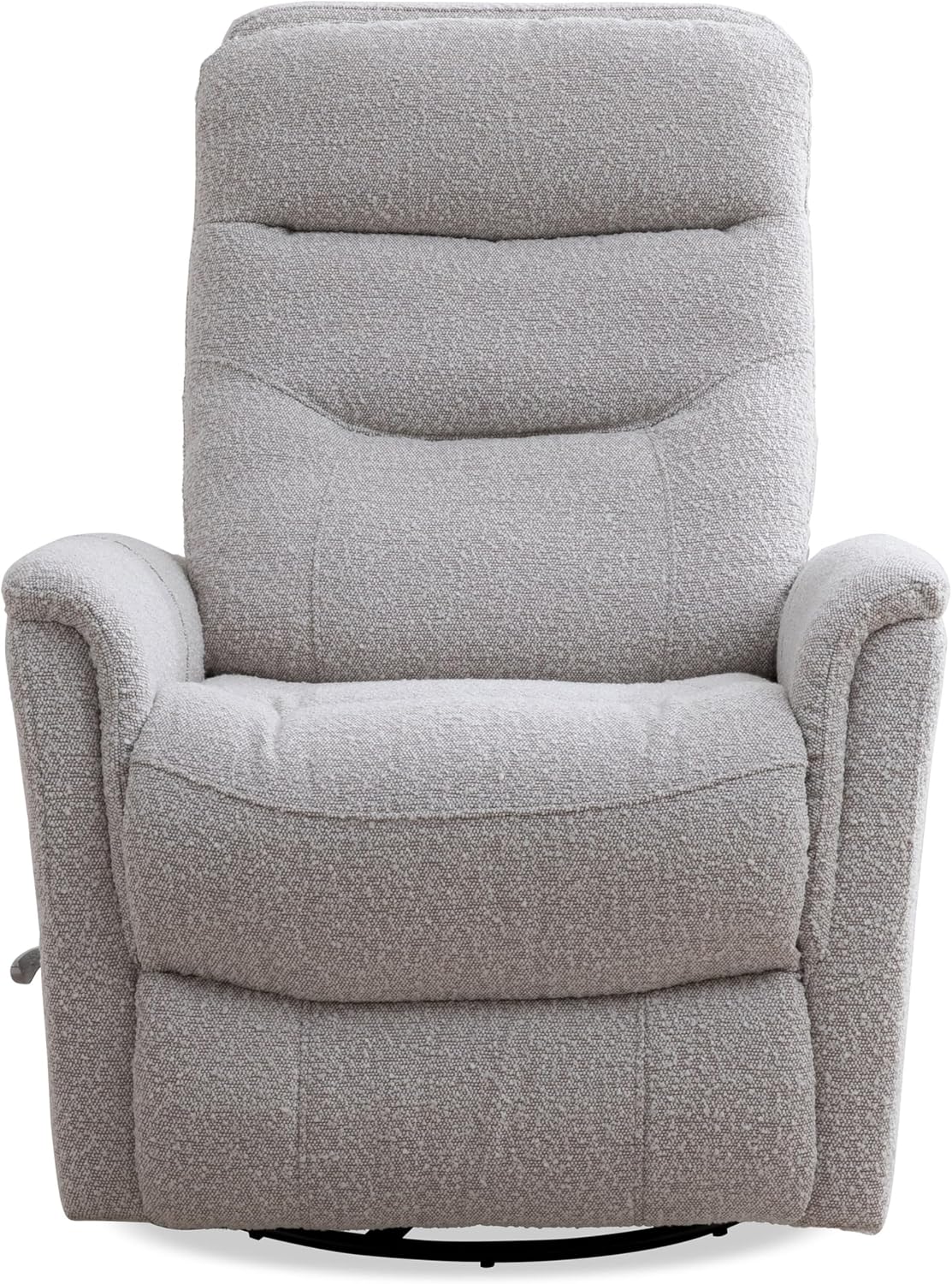 Parker Living Gemini - Cotton Swivel Glider Recliner by Bloke in Warm Neutral, Recliner Chair with 96% Polyester, 4% Acrylic Upholstery, Nursery Glider Recliner