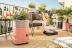 Lechuza PILA Colour Storage, Coral Red, 35 x 35 x 33 cm