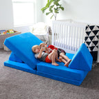 Nugget - The Original Play Couch for Kids - Modular Foam Children's Sofa for Playroom, Imagination, & Creative Open Ended Play - Washable & Convertible Playroom Furniture, Neptune