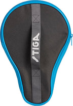 STIGA Ping Pong Paddle Cover – Padded Table Tennis Racket Case with Heavy-Duty Vinyl Construction, Zipper Closure, Reinforced Edge Protection for Travel and Storage