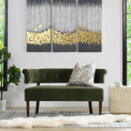 Jennifer Taylor Home Jared Roll Arm Upholstered Tufted Entryway Bench with Back Settee
