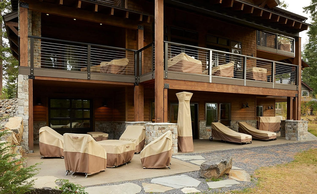 Classic Accessories Veranda's Best Waterproof Log Rack Cover, 96 x 24 x 42 Inch
