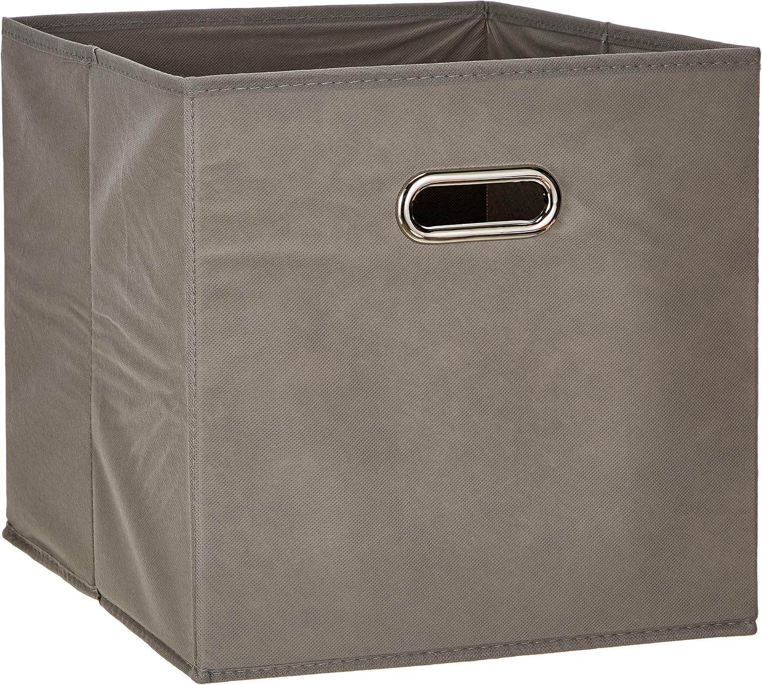 Zeller Storage Box, Grey, Fleece 32x32x32, Fabric