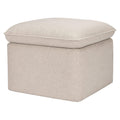 Babyletto Cali Storage Ottoman in Performance Beach Eco-Weave, Water Repellent & Stain Resistant, Greenguard Gold Certified and CertiPUR-US® Certified