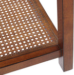 55 Downing Street Powell 22" Wide Brown Wood Side Table