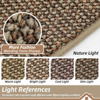 BEQHAUSE 2x3 Entryway Rug Indoor Door Mat Non-Slip Washable, Hallway Rugs Absorbent & Stain Resistant Hall Carpet Runner Rugs for Entryway, Front Door Floor Mats Laundry Room Rugs for Entry, Taupe