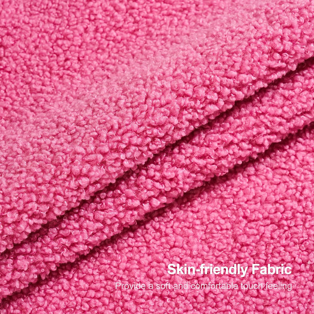 Homguava Bean Bag Chairs for Adults,Giant Beanbag Couch Adult Bean Bag Chair with Filler Included,Modern Lazy Sofa Comfy Chair for Living Room(Pink)