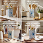 H&H + 6 in 1 + Jane Austen Book Vase for Flowers + Bookmark + Emma, Mansfield Park, Sense and Sensibility, Northanger Abby, Persuasion, Pride and Prejudice Merch + 2025 Jane Austen Anniversary Edition