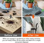 Heavy-Duty Waterproof – Indoor Plant Transplanting & Mess Control Mat, Thick Succulent Potting Tray for Soil Change, Spill-Proof Gardening & Pet Grooming Mat (M - 29.5" X 29.5")