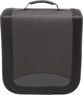Amazon Basics Polyester CD/DVD Portable Storage Binder with Handle, 400-Capacity, Black