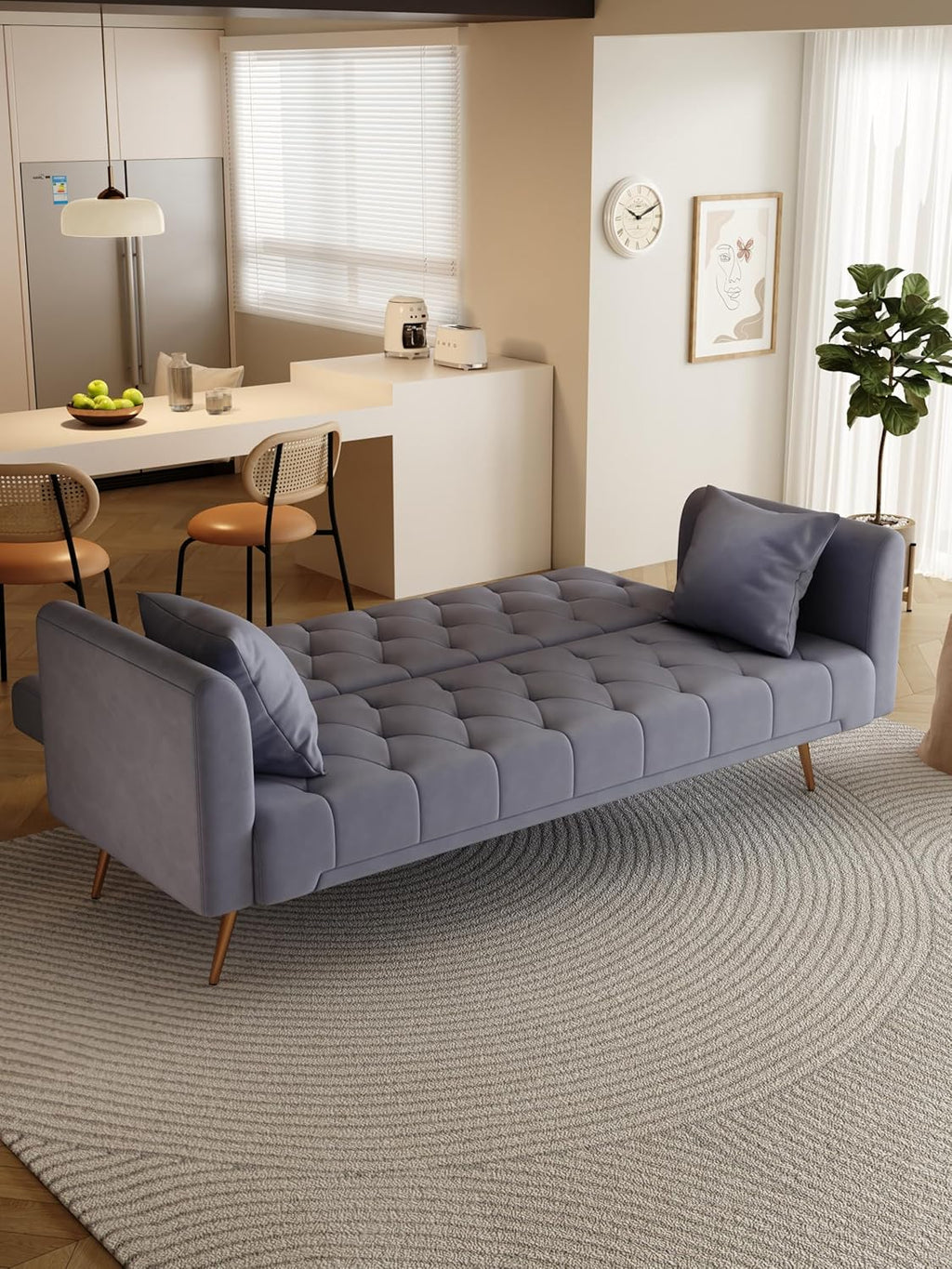 71-inch Multi-Functional Love Seat Sofa for Living Room & Bedroom