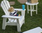 POLYWOOD SBD12GR South Beach Kid Chair, Green