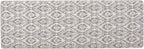 Cassie Boho Fabric Bench, Black Print