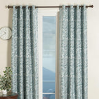 Deco Window Curtain Rods for Windows 44 – 120 Inch, 3/4 Inch Heavy Duty Extendable Metal Drapery Rod, Adjustable Curtain Rod with Decorative Hexagon Finials for Living Room Bedroom, Brown Oil Rubbed