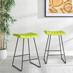 Safavieh Home Collection Akito Mid-Century Modern White 26-inch Counter Stool