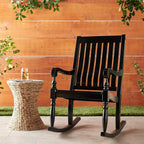 Cambridge Casual Solid Wood Thames Oversized Porch Rocking Chair