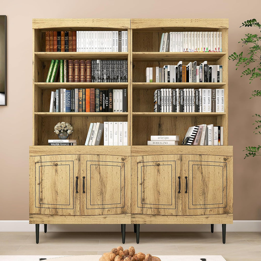 72" Kitchen Pantry Cabinet, Tall Storage Cabinet, Pantry Cupboard with Doors and Adjustable Shelves, Modern Utility Pantry Cabinet for Dining Room, Li