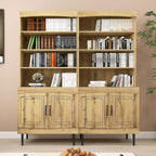 72" Kitchen Pantry Cabinet, Tall Storage Cabinet, Pantry Cupboard with Doors and Adjustable Shelves, Modern Utility Pantry Cabinet for Dining Room, Li