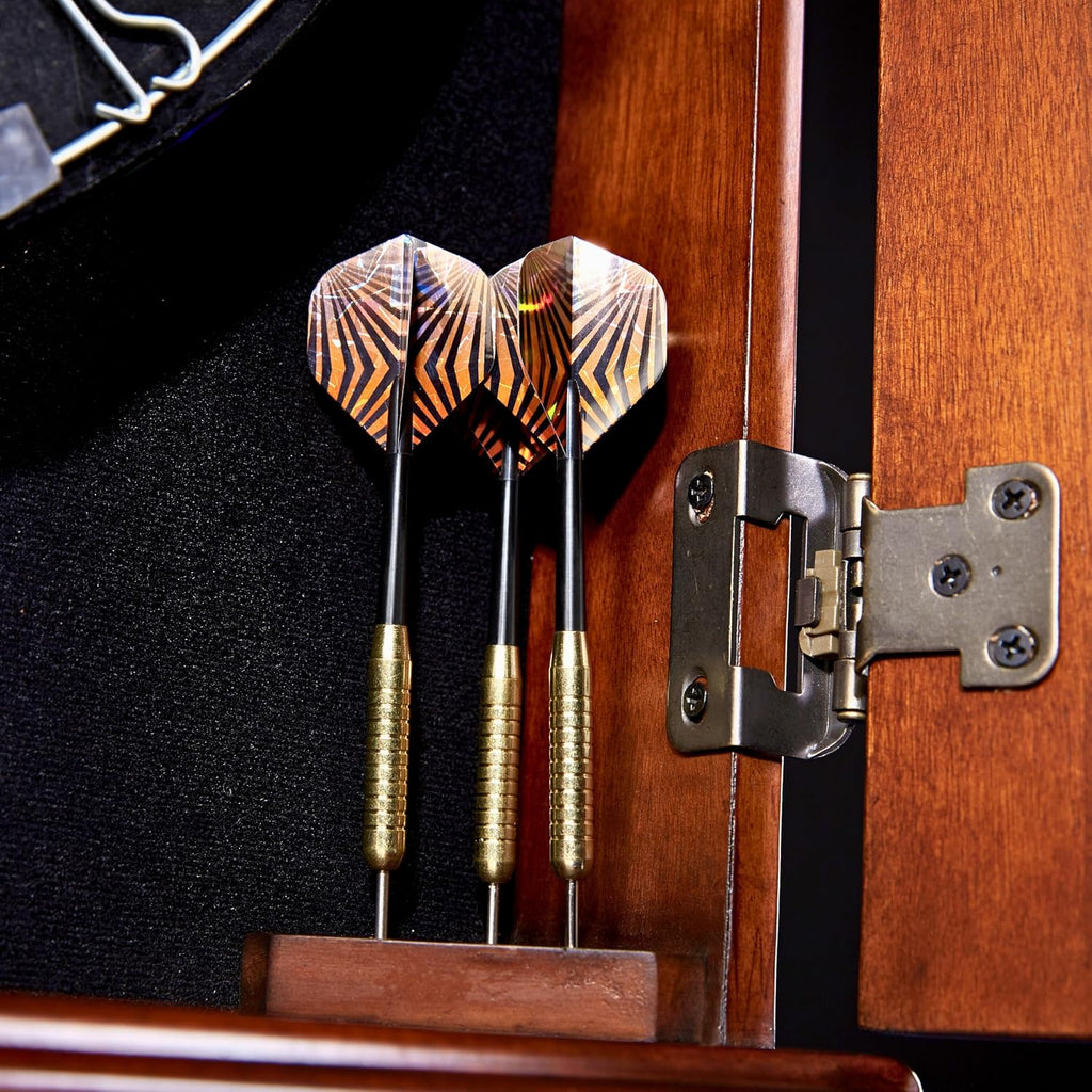 Barrington Chatham Bristle Dartboard, Cabinet Style, Pre-Assembled