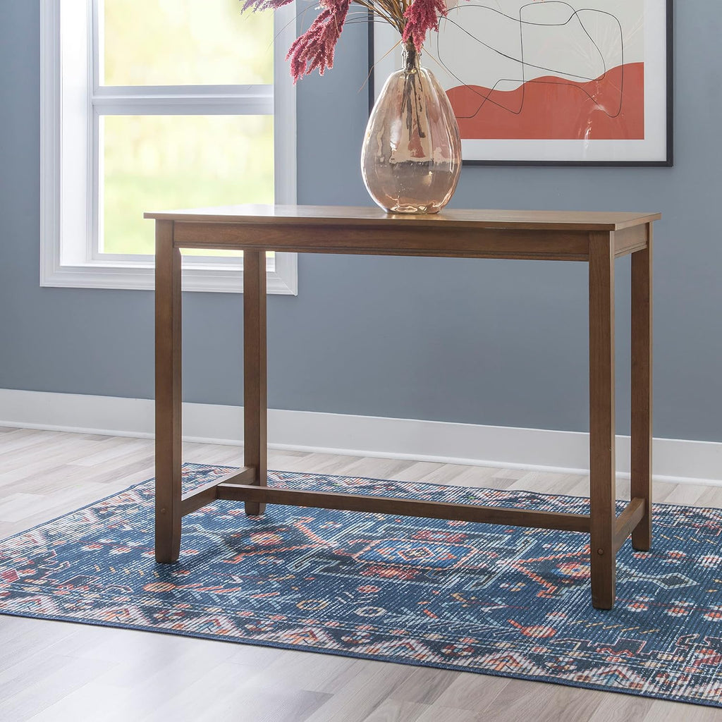 Linon Claridge Rustic Wood 36 inch Height Pub Table
