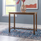 Linon Claridge Rustic Wood 36 inch Height Pub Table