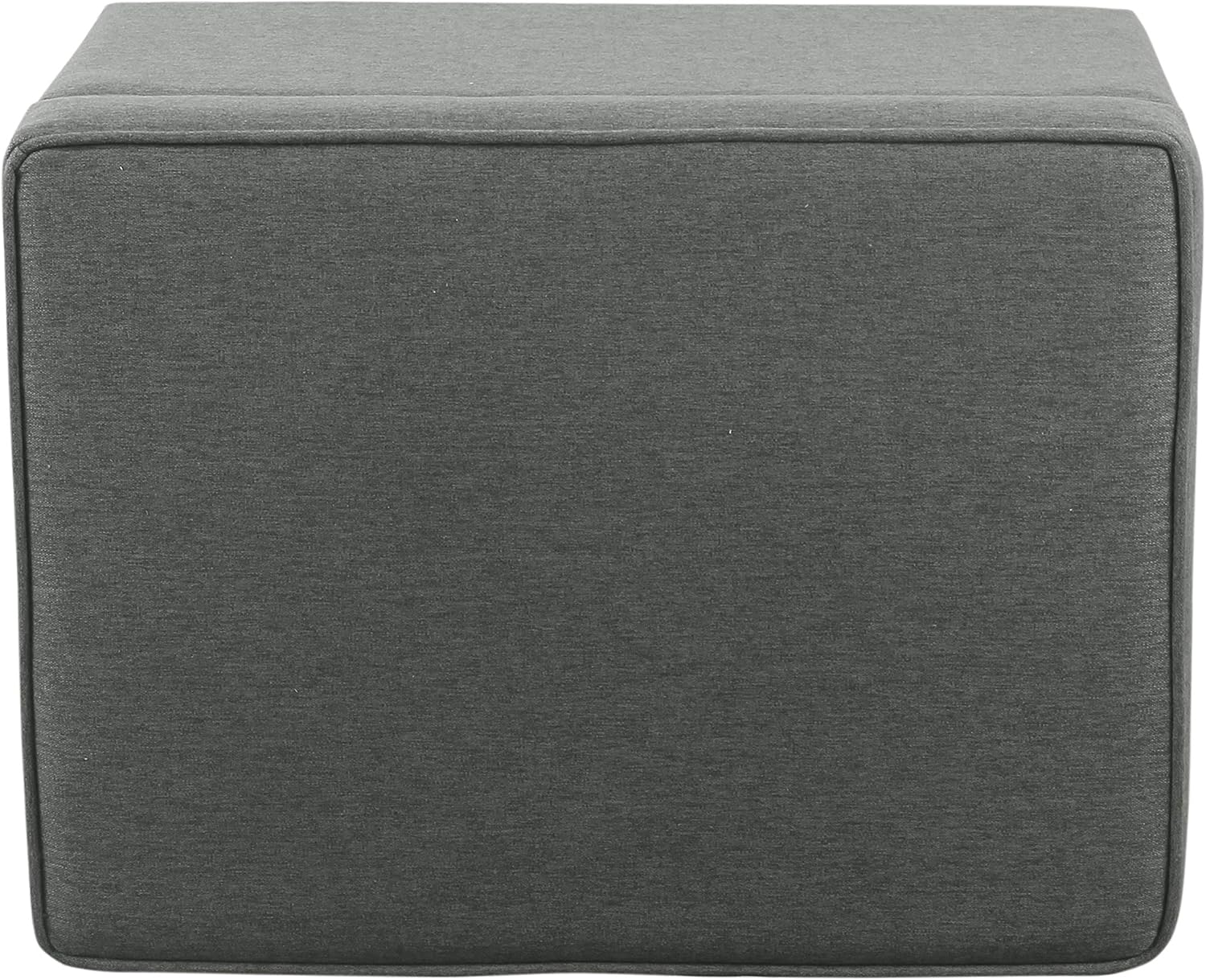 HomePop 24" Storage Ottoman - Gray