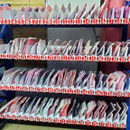 20 Pcs 30 * 12CM 1MM Separator Shelf Dividers Warehouse Shelf Isolation Board PVC Shelf Label for Supermarket Clothing Cabinet Storehouse Shelf, White