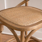 Linon Stool, Gray