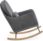 Delta Children Rocker Ella, Stone Grey