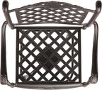Christopher Knight Home Avon Outdoor Cast Aluminum Bar stool, Shiny Copper