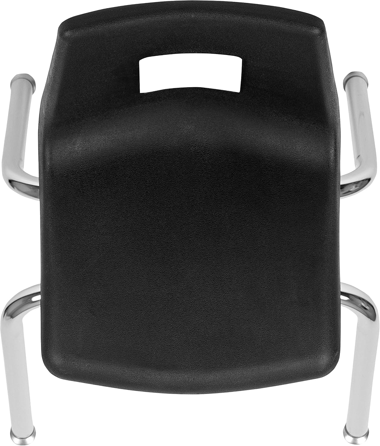 Flash Furniture Mickey Advantage Black Student Stack School Chair - 14-inch