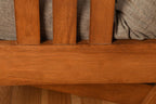 Kodiak Furniture Monterey Futon Set with Barbados Finish, Full, Linen Charcoal