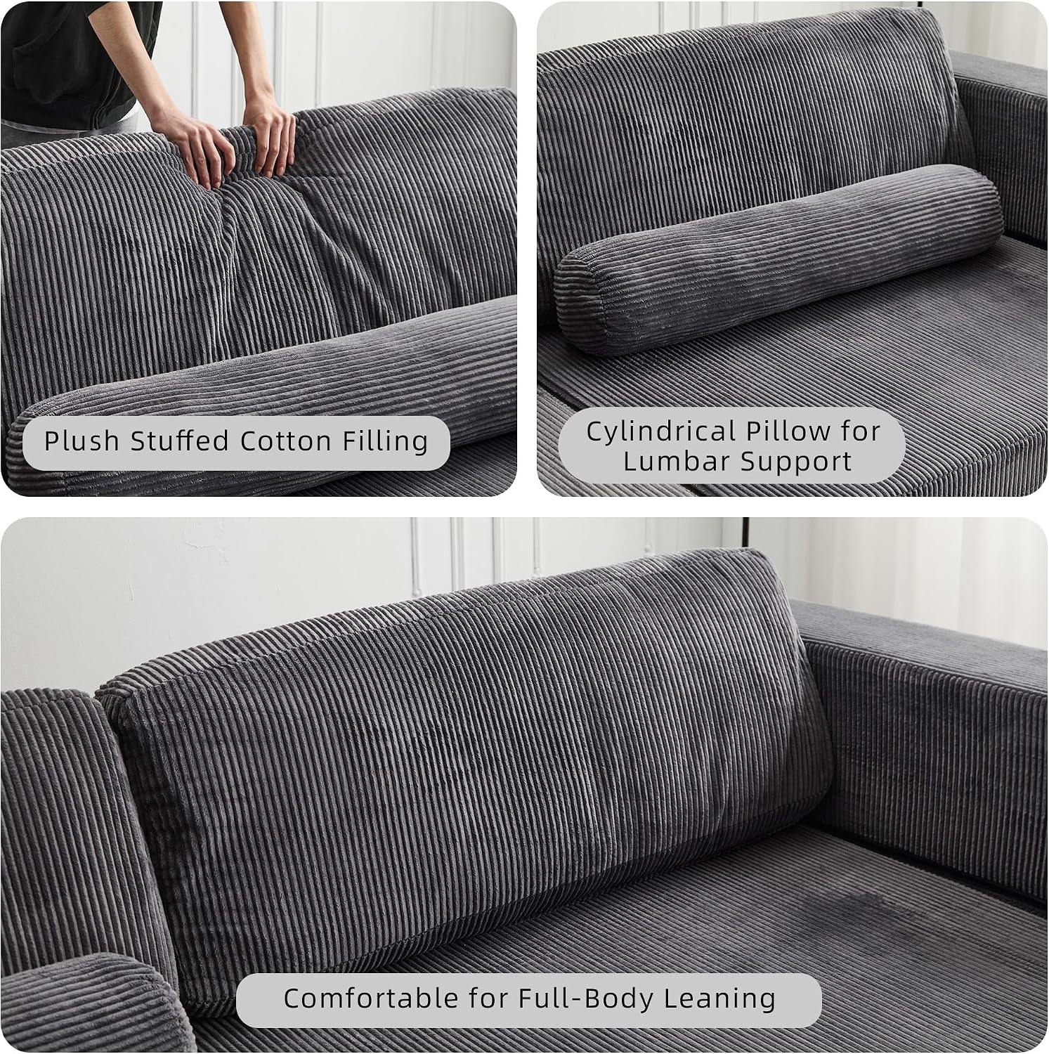 Foldable Castle Sofa | Modular PlayCouchfor Living Room