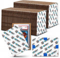 200 Pack Graded Trading Card Shipping Protector by Hobby Armor, 4" x 6" with Rounded Corners, Vibrant Multi-Color Card Protector to Guard Cards from Dings, Premium Cardboard Slab Shipping Supplies