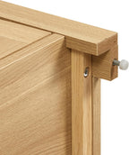 Crosley Furniture Savannah Linen Storage Cabinet, Laundry Room, Bathroom Organizer with Shelves, Natural