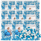 55LBS Shredded Memory Foam Filling Bean Bag Filler, Added Gel Particles Comfortable and Soft,Very Suitable for Filling Bean Bags, Pillows,Dog beds, Couch Cushion