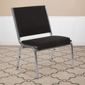 BizChair 950 lb. Rated Black Fabric Bariatric Medical Reception Chair