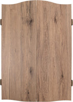 DMI Sports Tan CricketPro Dartboard Cabinet | Designed for Arachnid 15.5” CricketPro 900, 800, 750, 650 Electronic Dartboards | Does Not Include Dartboard
