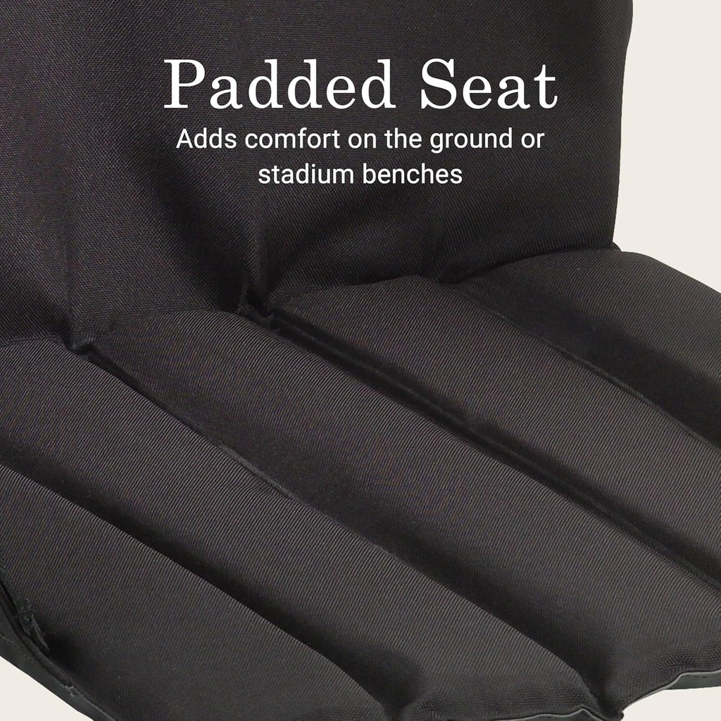 Coleman Stadium Seat, 2-Pack, with Built in Storage and Padded Seat, Easy to Carry