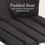 Coleman Stadium Seat, 2-Pack, with Built in Storage and Padded Seat, Easy to Carry