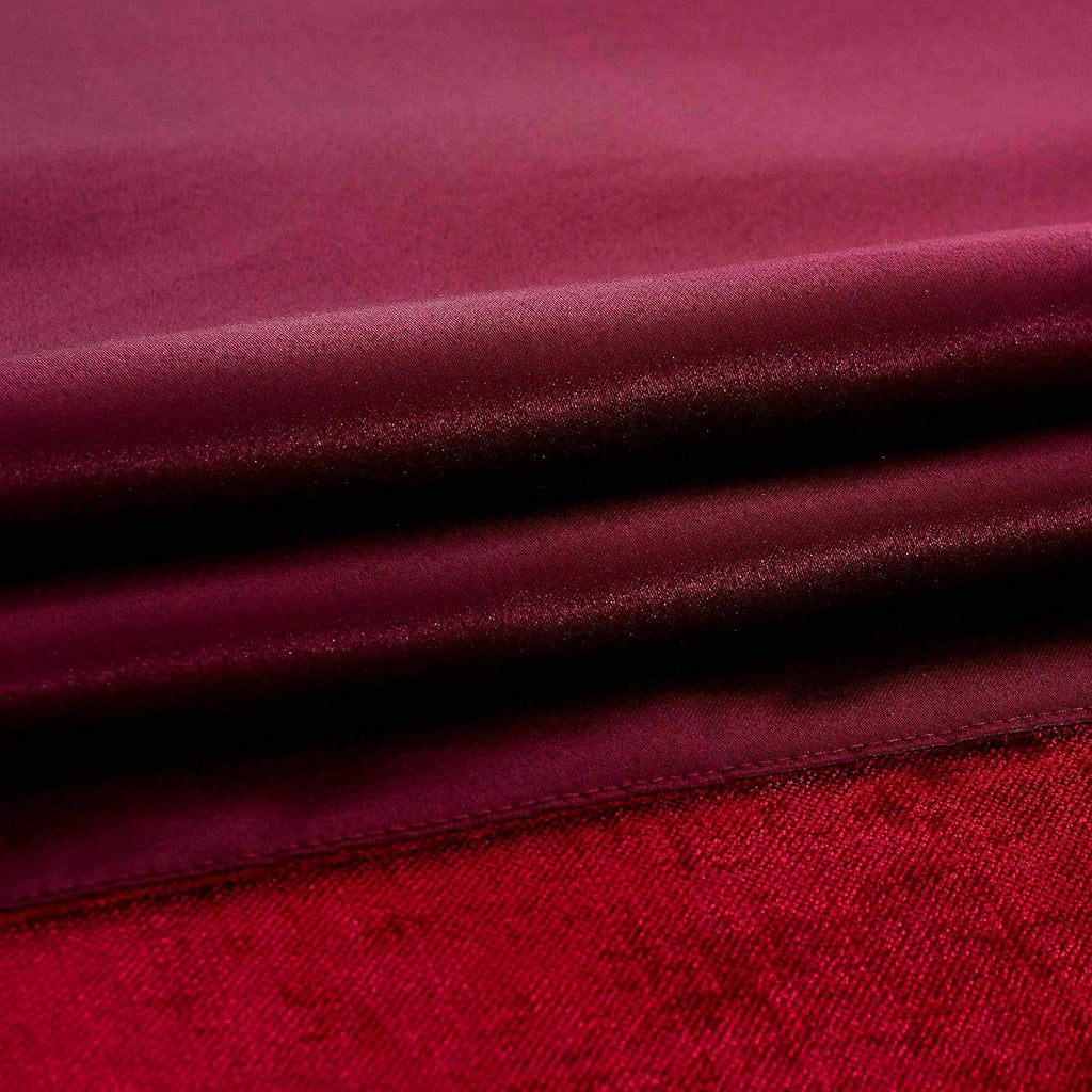 OSVINO Chenille Bed Runner Solid Breathable Modern Bedding Scarf Protection for Bedroom Hotel, Red 260X50cm for 200cm Bed
