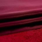 OSVINO Chenille Bed Runner Solid Breathable Modern Bedding Scarf Protection for Bedroom Hotel, Red 260X50cm for 200cm Bed