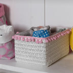Kela Basket, White, one size