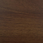SAFAVIEH Furniture - Acres Accent Table - Walnut Wood & Glass Top - 2 Shelves - Ideal for Living Room, Bedroom, 20" W x 18" D x 23" H (ACC2329C)