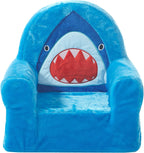 Heritage Kids Figural Foam Chair Shark, Ages 3+, Blue