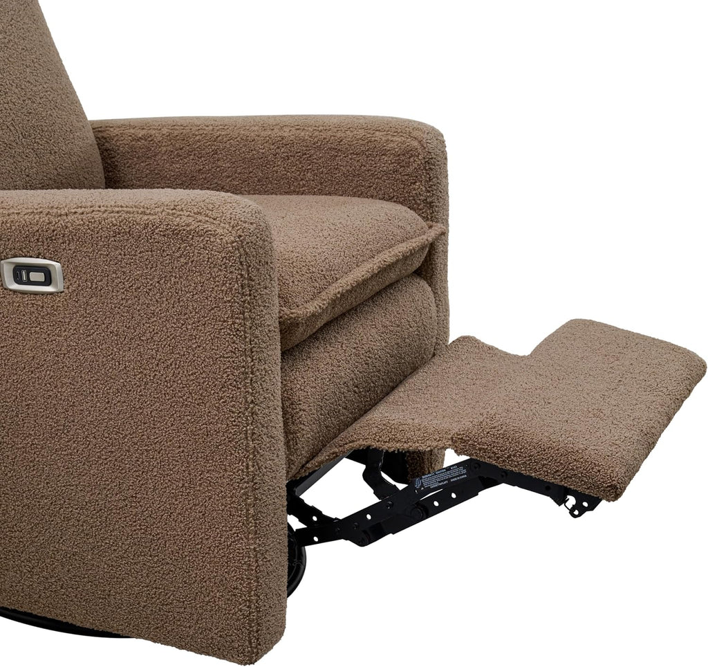 Oxford Baby Uptown Power Recliner/Glider, Teddy Brown