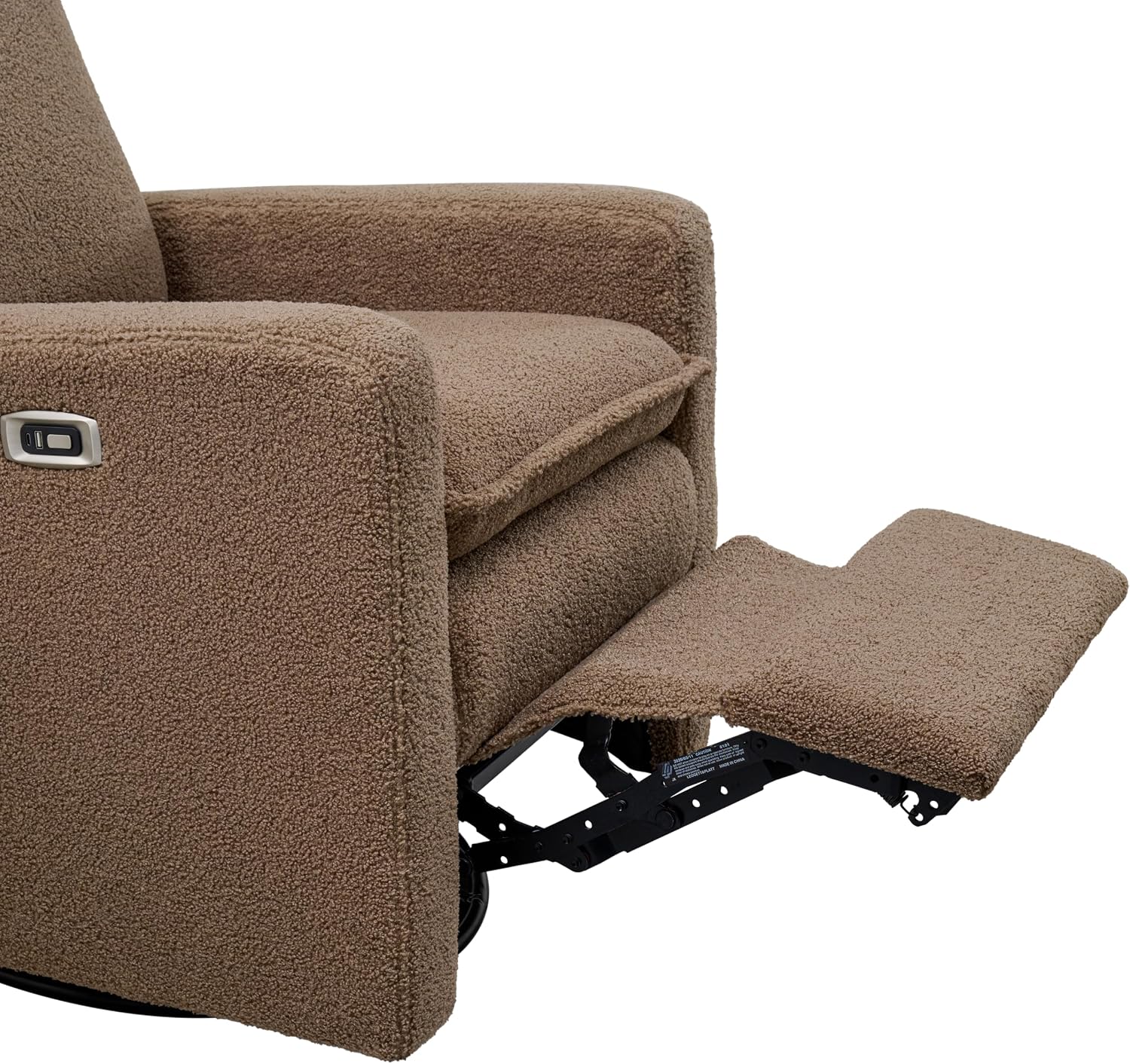 Oxford Baby Uptown Power Recliner/Glider, Teddy Brown