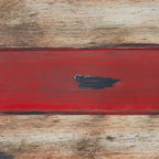 Deco 79 Metal American Flag Home Wall Decor Indoor Outdoor Wall Sculpture, Wall Art 38" x 2" x 26", Red
