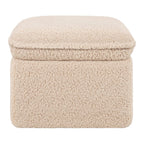 Babyletto Cali Storage Ottoman in Chai Shearling, Greenguard Gold Certified